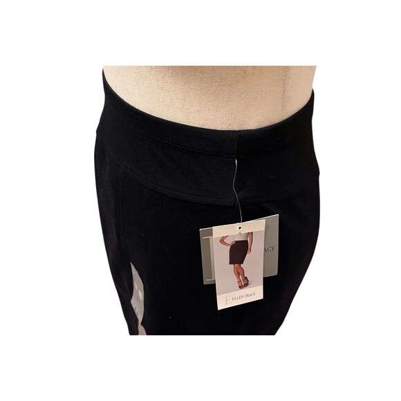ELLEN TRACY PENCIL SKIRT SIZE XSMALL BLACK JERSEY KNIT PULL ON STRETCH NWT $59 - Picture 7 of 10